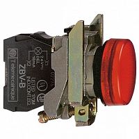 Лампа сигнальная Harmony, 22мм² 220В, AC Красный | код. XB4BVB4 | Schneider Electric